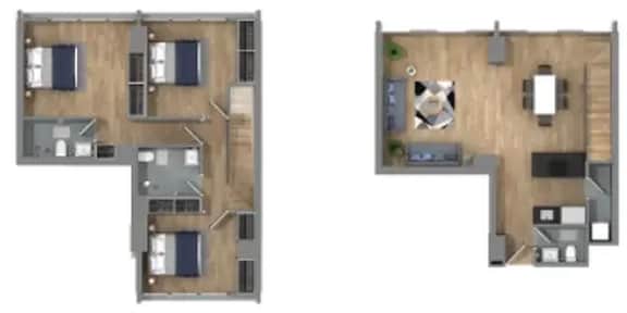 Corporate Three-Bedroom Duplex in Luxury Tower - Image 5