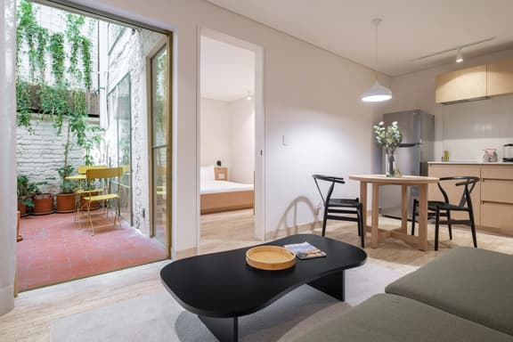 1-Bedroom with Private Patio in Heart of Condesa - Image 1